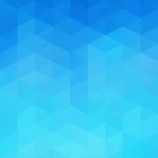 Blue Grid Mosaic Background Creative Design Template — 스톡 벡터