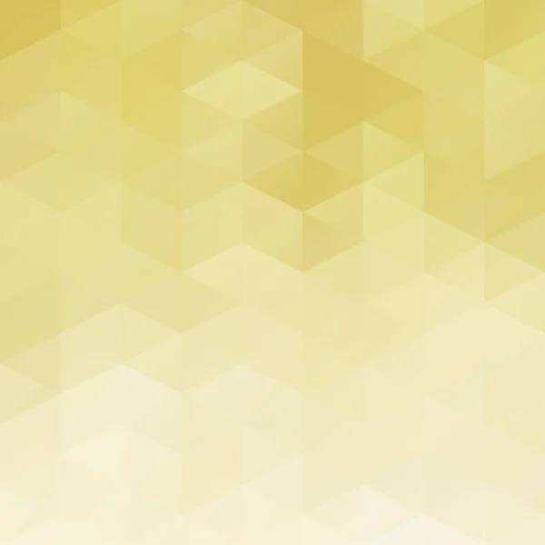 Yellow Grid Mosaic Background Creative Design Template — 스톡 벡터