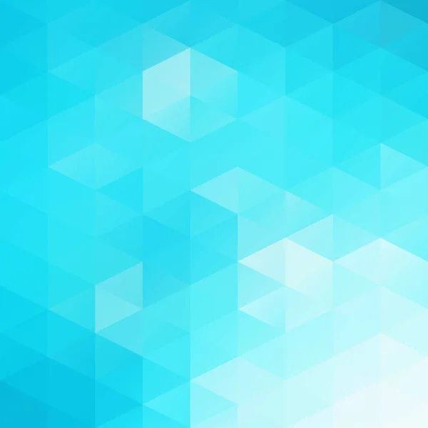 Blue Grid Mosaic Background Creative Design Template — 스톡 벡터