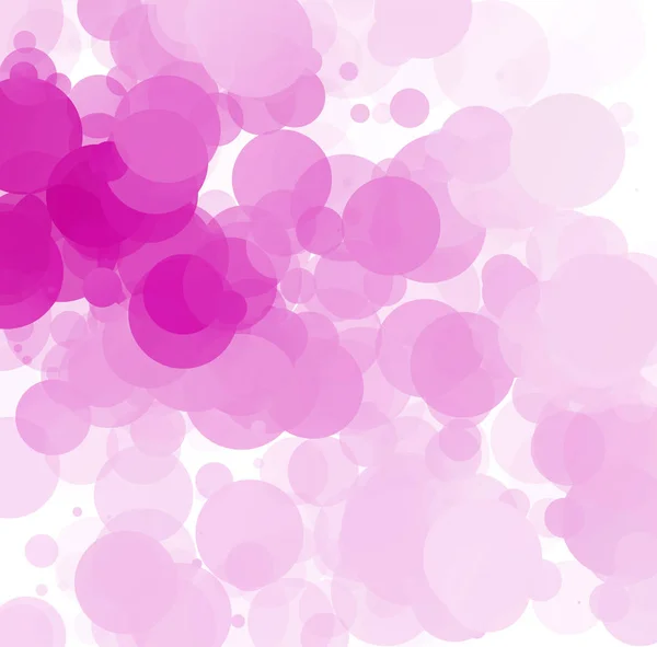 Bubbles Unique Purple Bright Vector Background — Stock Vector