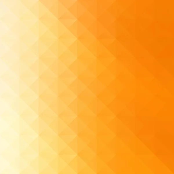 Фон Мозаики Orange Grid Шаблоны Креативного Дизайна — стоковый вектор