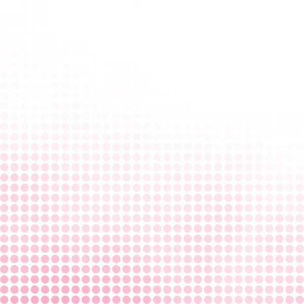 ピンクのドット背景 創造的なデザイン テンプレート — ストックベクタ