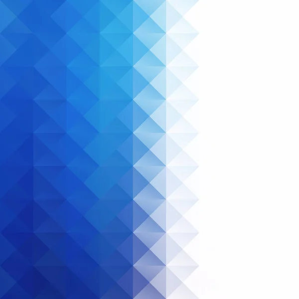 Blauer Grid Mosaik Hintergrund Kreative Design Vorlagen — Stockvektor