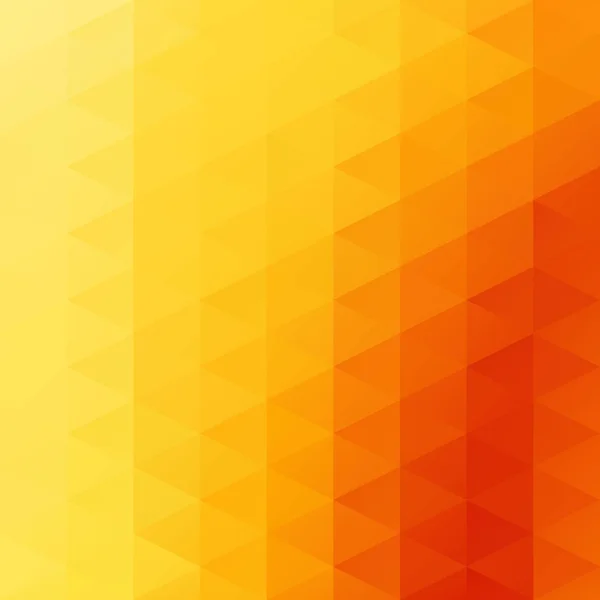 Arrière Plan Mosaïque Grille Orange Modèles Conception Créative — Image vectorielle