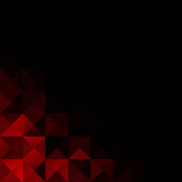 Fond Mosaïque Grille Rouge Modèles Conception Créative — Image vectorielle