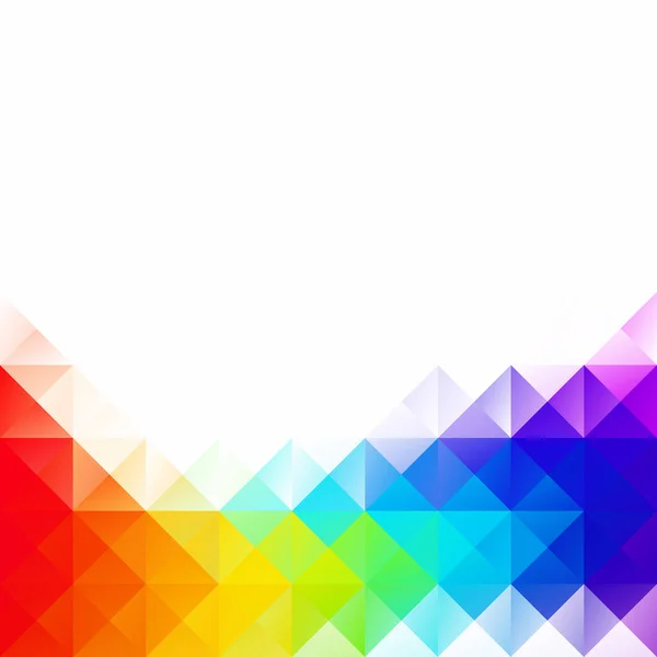 Kolorowe Tło Mozaiki Siatki Kreatywne Szablony Wzornictwa — Wektor stockowy