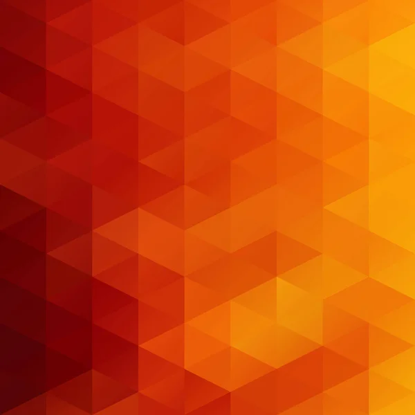 Orange Grid Mosaic Hintergrund Kreative Design Vorlagen — Stockvektor