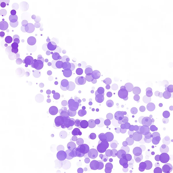 Kabarcıklar daire noktalar benzersiz mor parlak vektör arka plan