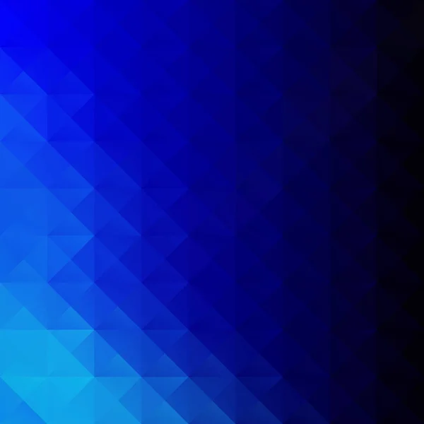 Blauer Grid Mosaik Hintergrund Kreative Design Vorlagen — Stockvektor