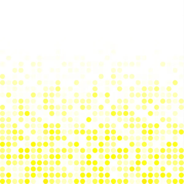 Gele Willekeurige Dots Achtergrond Creatief Ontwerpsjablonen — Stockvector