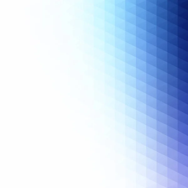 Kék Rács Mozaik Háttér Kreatív Tervezési Sablonok — Stock Vector