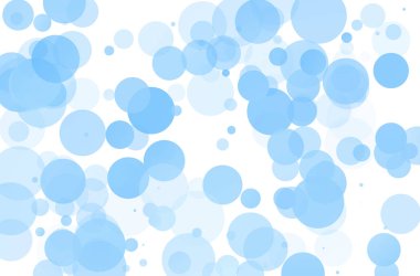 Kabarcıklar benzersiz mavi parlak vektör arka plan