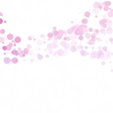 Kabarcıklar daire noktalar benzersiz mor parlak vektör arka plan