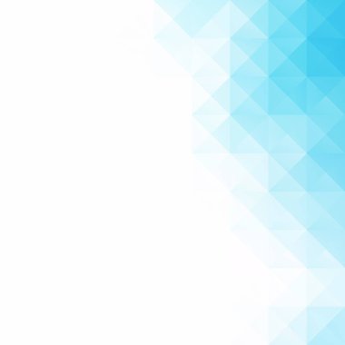 Mavi Izgara Mozaik Arkaplan, Yaratıcı Tasarım Şablonları