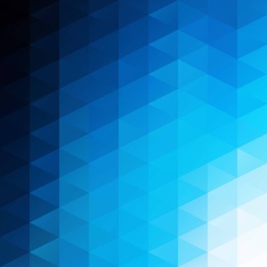 Mavi Izgara Mozaik Arkaplan, Yaratıcı Tasarım Şablonları