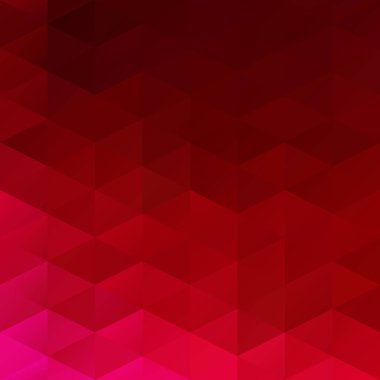 Kırmızı kılavuz Mozaik arka plan, yaratıcı tasarım şablonları