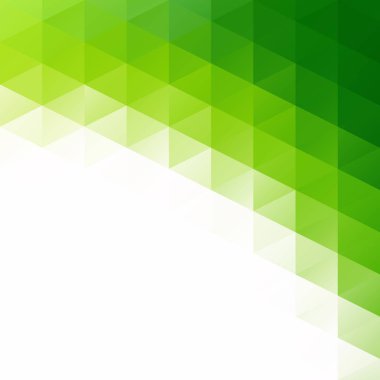 Yeşil Izgara Mozaik Arkaplan, Yaratıcı Tasarım Şablonları