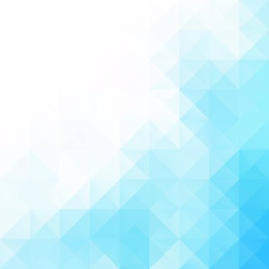 Mavi Izgara Mozaik Arkaplan, Yaratıcı Tasarım Şablonları