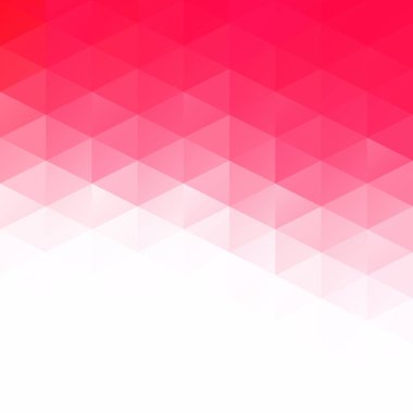 Kırmızı kılavuz Mozaik arka plan, yaratıcı tasarım şablonları