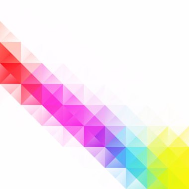 Renkli Izgara Mozaik Arkaplanı, Yaratıcı Tasarım Şablonları