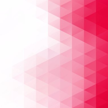 Kırmızı kılavuz Mozaik arka plan, yaratıcı tasarım şablonları