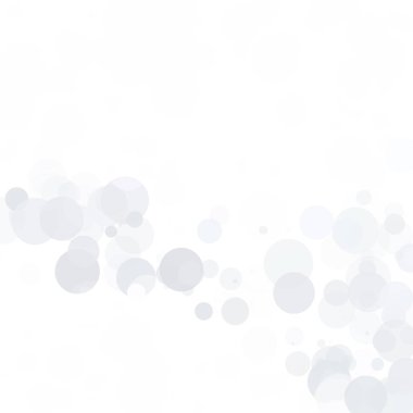 Kabarcıklar daire noktalar benzersiz gri beyaz parlak vektör arka plan