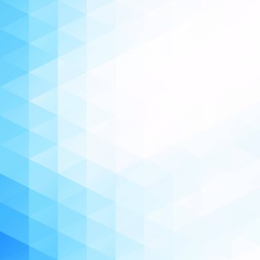 Mavi Izgara Mozaik Arkaplan, Yaratıcı Tasarım Şablonları