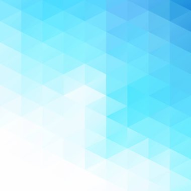 Mavi Izgara Mozaik Arkaplan, Yaratıcı Tasarım Şablonları