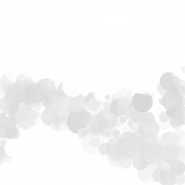 Kabarcıklar benzersiz gri beyaz parlak vektör arka plan