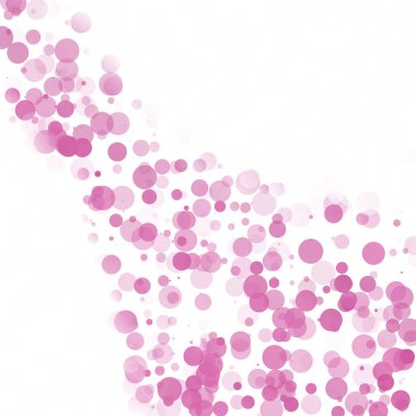 Kabarcıklar daire noktalar benzersiz mor parlak vektör arka plan