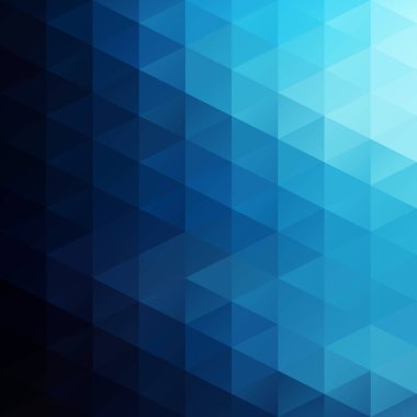 Mavi Izgara Mozaik Arkaplan, Yaratıcı Tasarım Şablonları