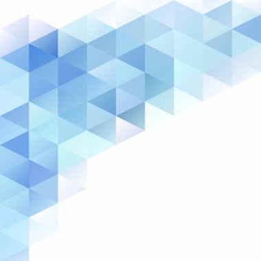 Mavi Izgara Mozaik Arkaplan, Yaratıcı Tasarım Şablonları