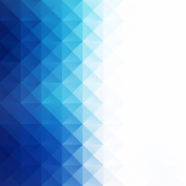 Mavi Izgara Mozaik Arkaplan, Yaratıcı Tasarım Şablonları