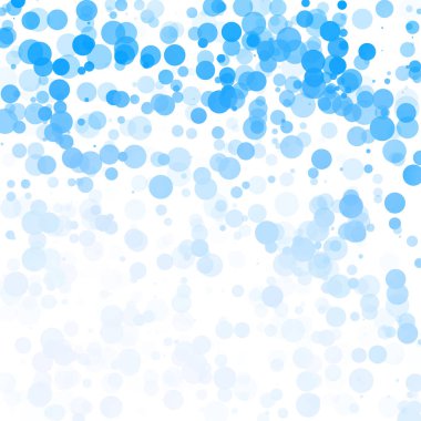 Kabarcıklar benzersiz mavi parlak vektör arka plan