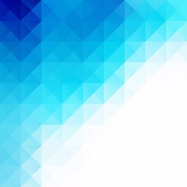 Mavi Izgara Mozaik Arkaplan, Yaratıcı Tasarım Şablonları