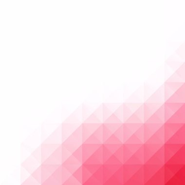 Kırmızı kılavuz Mozaik arka plan, yaratıcı tasarım şablonları