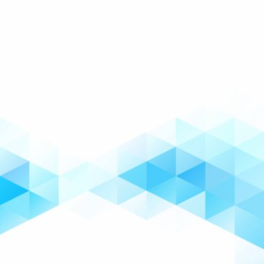 Mavi Izgara Mozaik Arkaplan, Yaratıcı Tasarım Şablonları