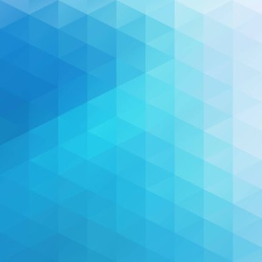 Mavi Izgara Mozaik Arkaplan, Yaratıcı Tasarım Şablonları