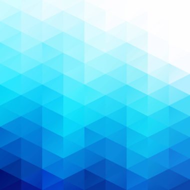 Mavi Izgara Mozaik Arkaplan, Yaratıcı Tasarım Şablonları