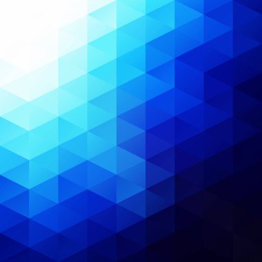 Mavi Izgara Mozaik Arkaplan, Yaratıcı Tasarım Şablonları