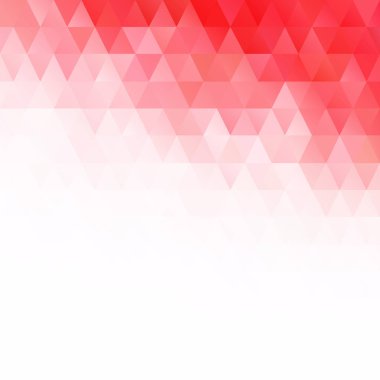 Kırmızı kılavuz Mozaik arka plan, yaratıcı tasarım şablonları