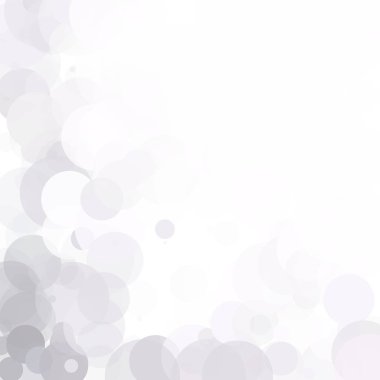 Kabarcıklar benzersiz gri beyaz parlak vektör arka plan