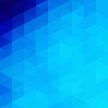 Mavi Izgara Mozaik Arkaplan, Yaratıcı Tasarım Şablonları