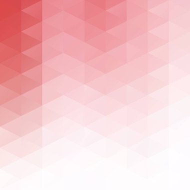 Kırmızı kılavuz Mozaik arka plan, yaratıcı tasarım şablonları