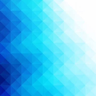 Mavi Izgara Mozaik Arkaplan, Yaratıcı Tasarım Şablonları