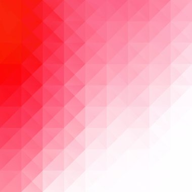 Kırmızı kılavuz Mozaik arka plan, yaratıcı tasarım şablonları