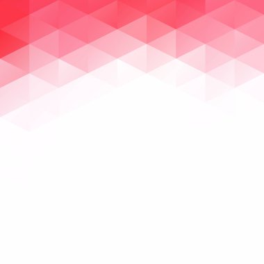 Kırmızı kılavuz Mozaik arka plan, yaratıcı tasarım şablonları