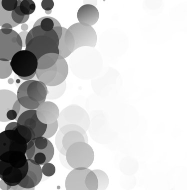 Kabarcıklar benzersiz siyah parlak vektör arka plan