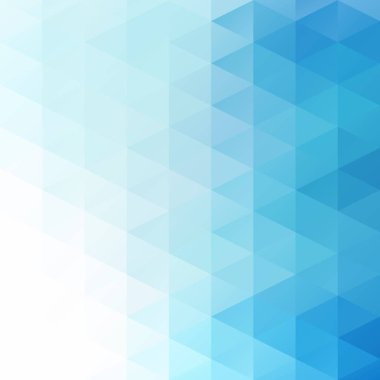 Mavi Izgara Mozaik Arkaplan, Yaratıcı Tasarım Şablonları