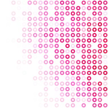 Kırmızı Donuts arka plan, yaratıcı tasarım şablonları